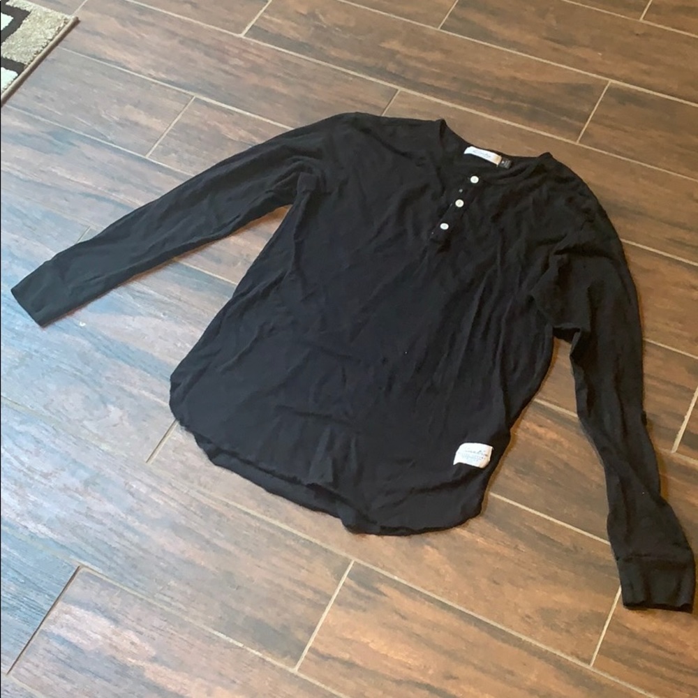 Kinetix black Henley